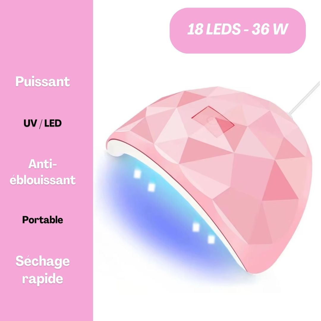 Lampe UV pour sécher le verni à ongles