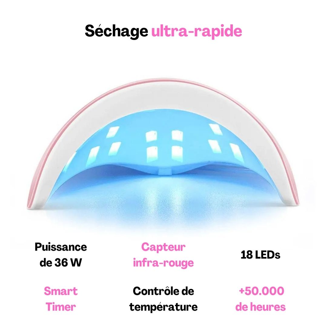 Lampe UV pour sécher le verni à ongles